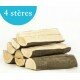 4 STÈRES DE BOIS DE CHAUFFAGE